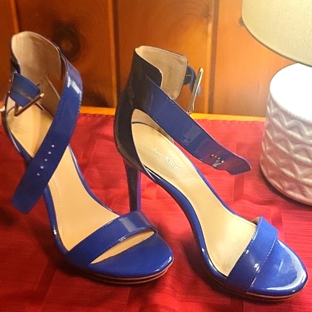 Calvin Klein strappy heels